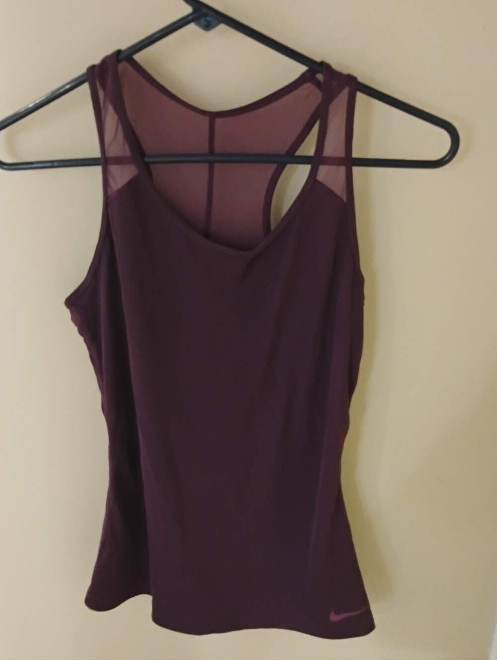 Nike Dri-Fit Womens Purple Racerback Training Tank Top Sz S